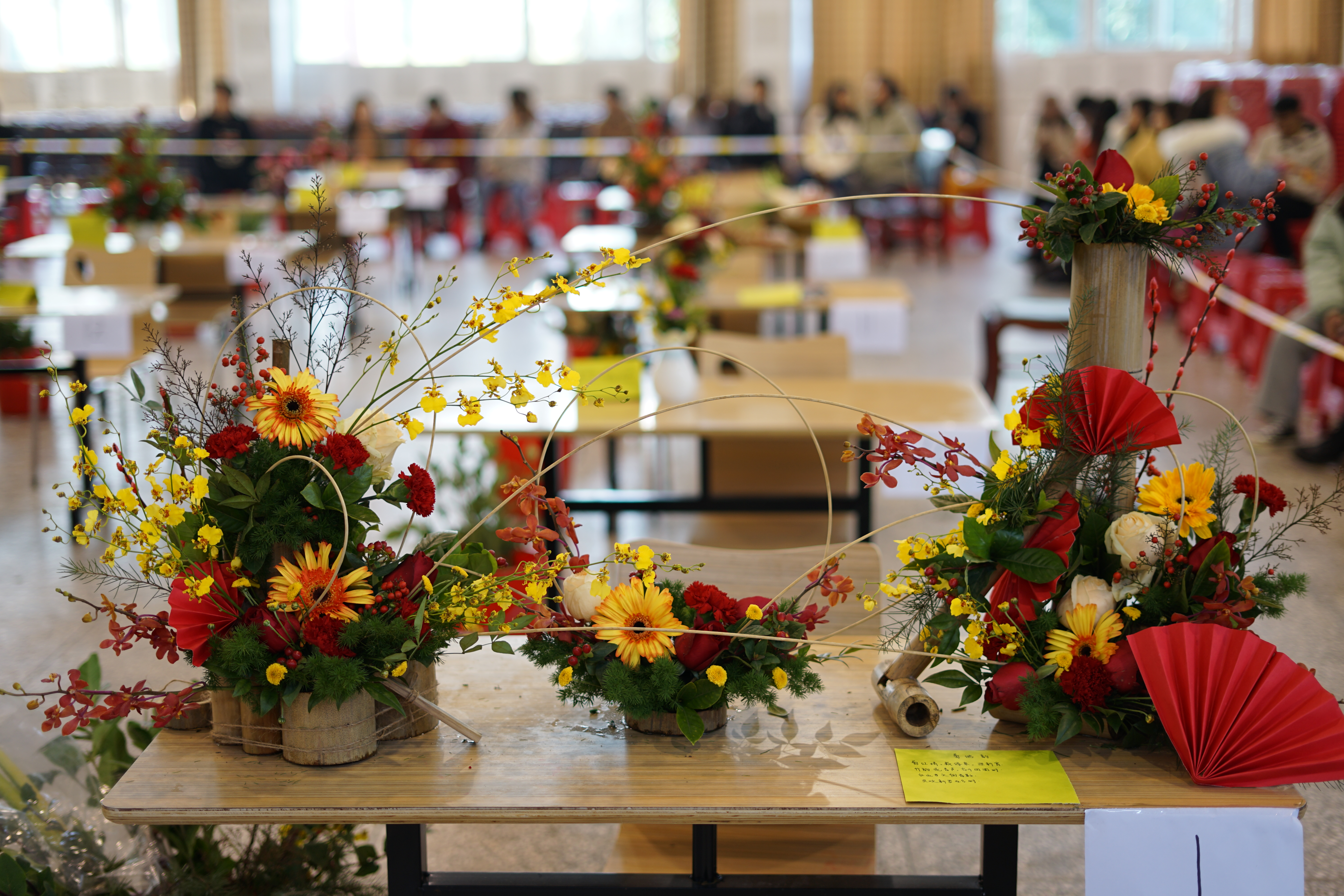 园林工程技术专业:花艺设计大赛